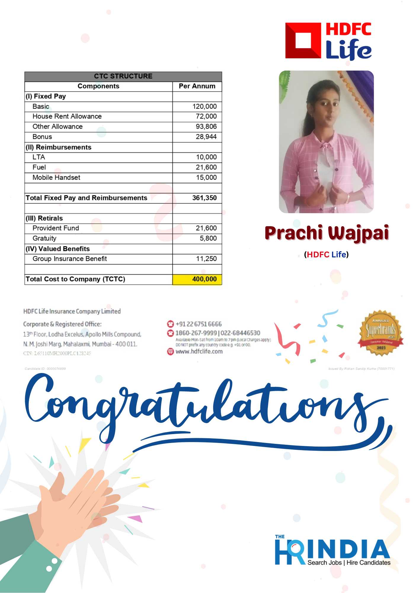Prachi Wajpai (1)  | The HR India